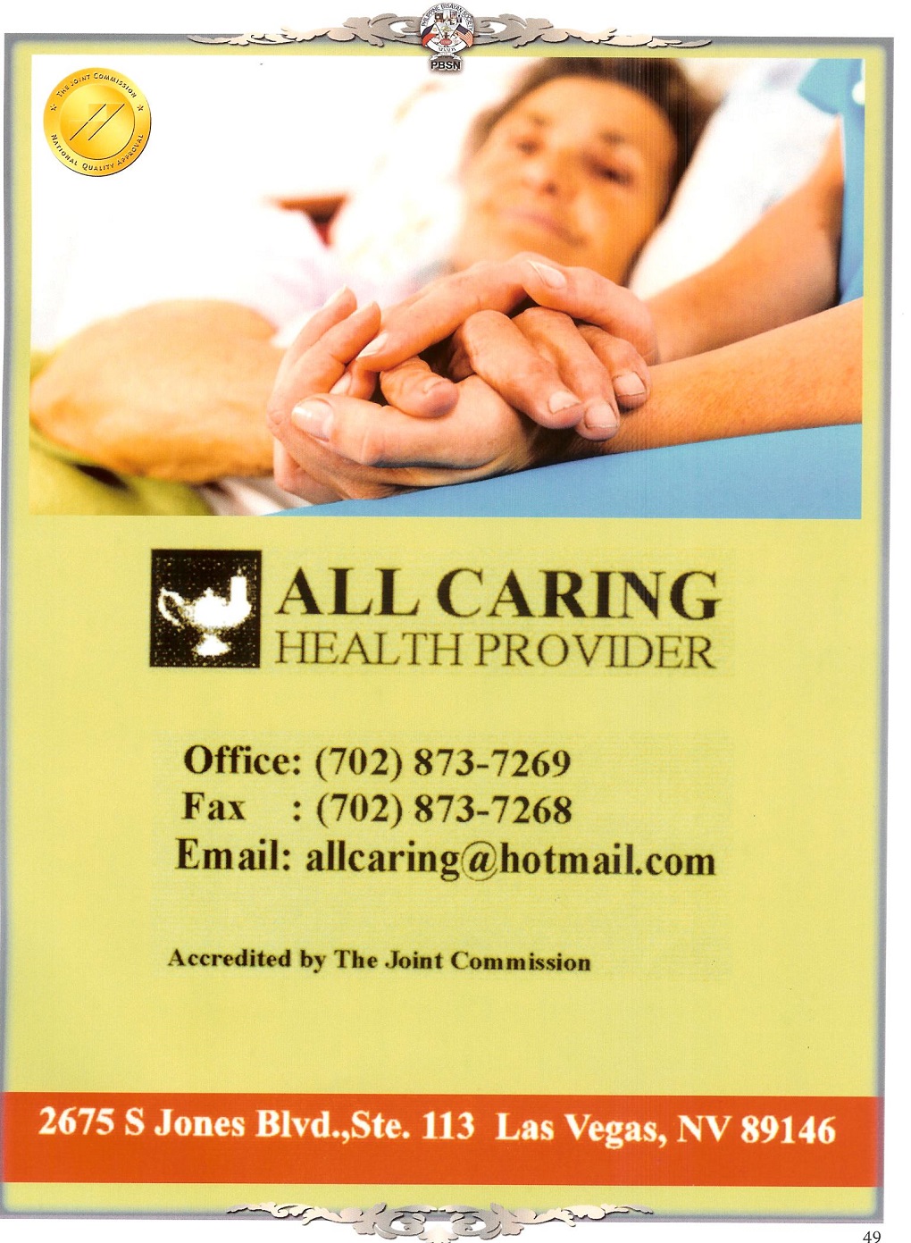 all caring health provider